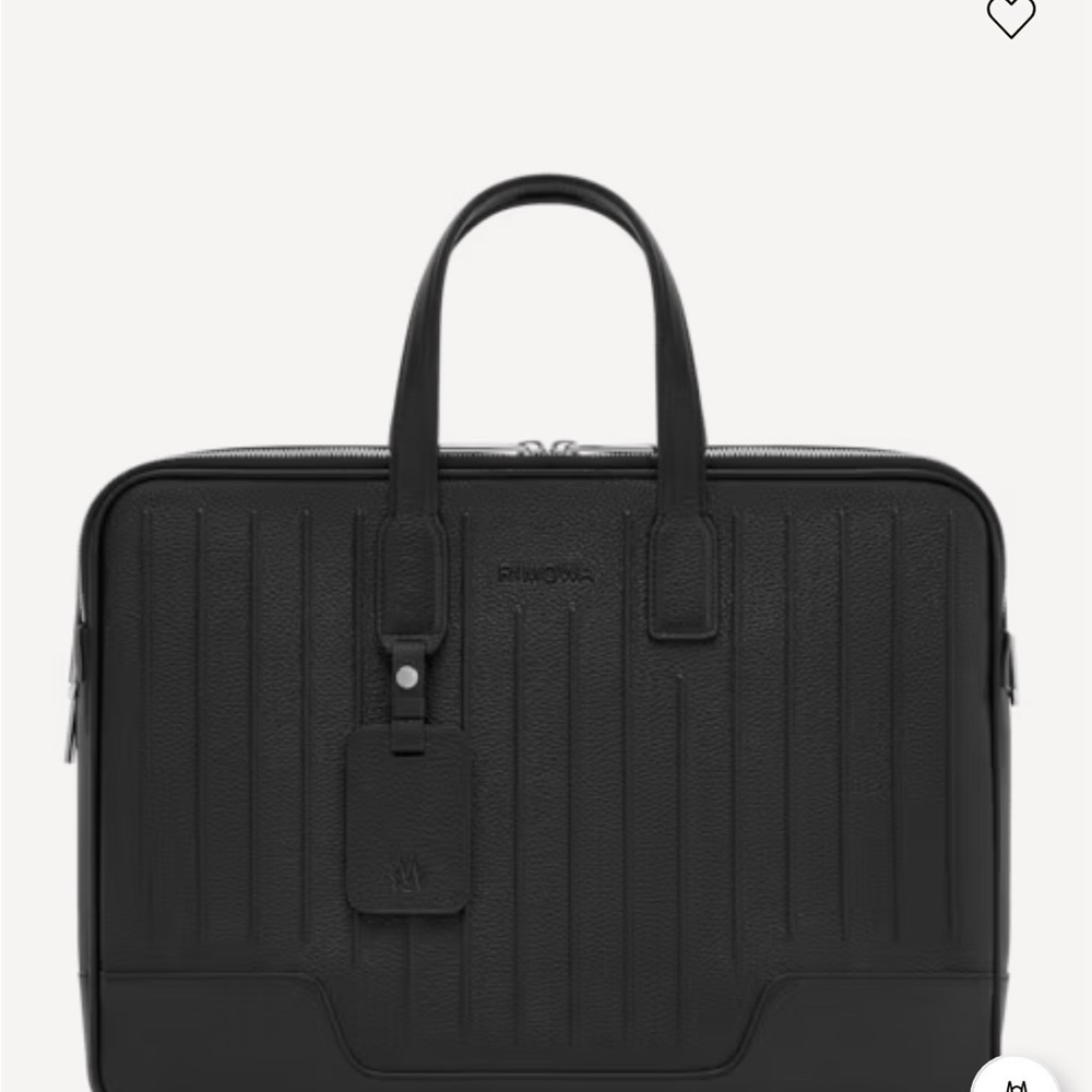RIMOWA Never Still Leather Briefcase NWT